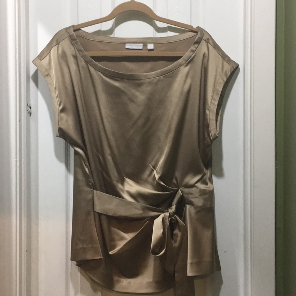NY&CO BEAUTIFUL SATIN BLOUSE